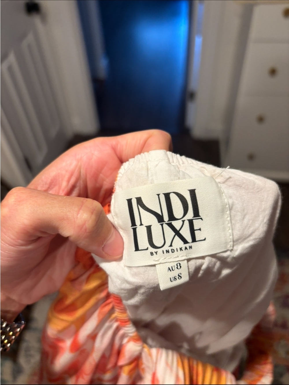 Hello Molly Indi Luxe heated sun maxi dress size small - Picture 7 of 16